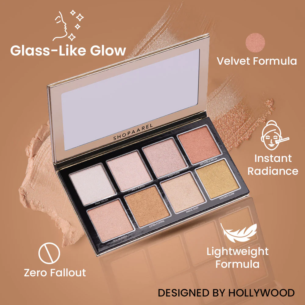 Shopaarel -  Studio Glow - Highlighter Palette