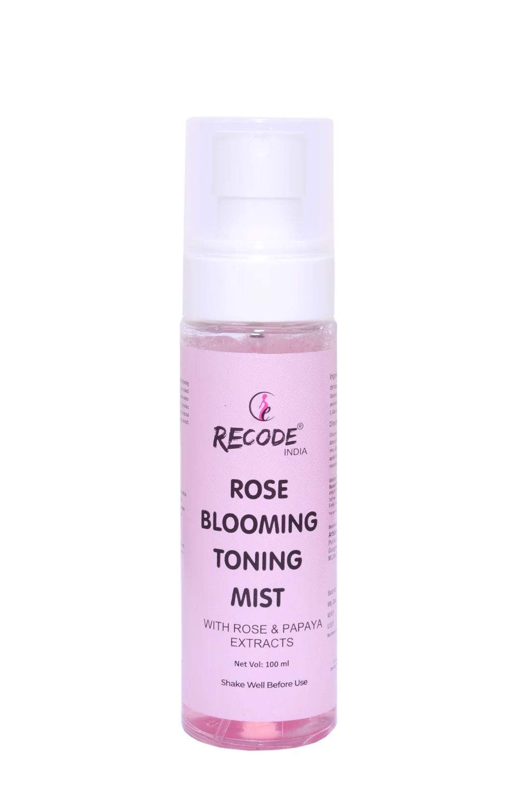 Rose Blooming Toning Face Mist Toner - 100 ML