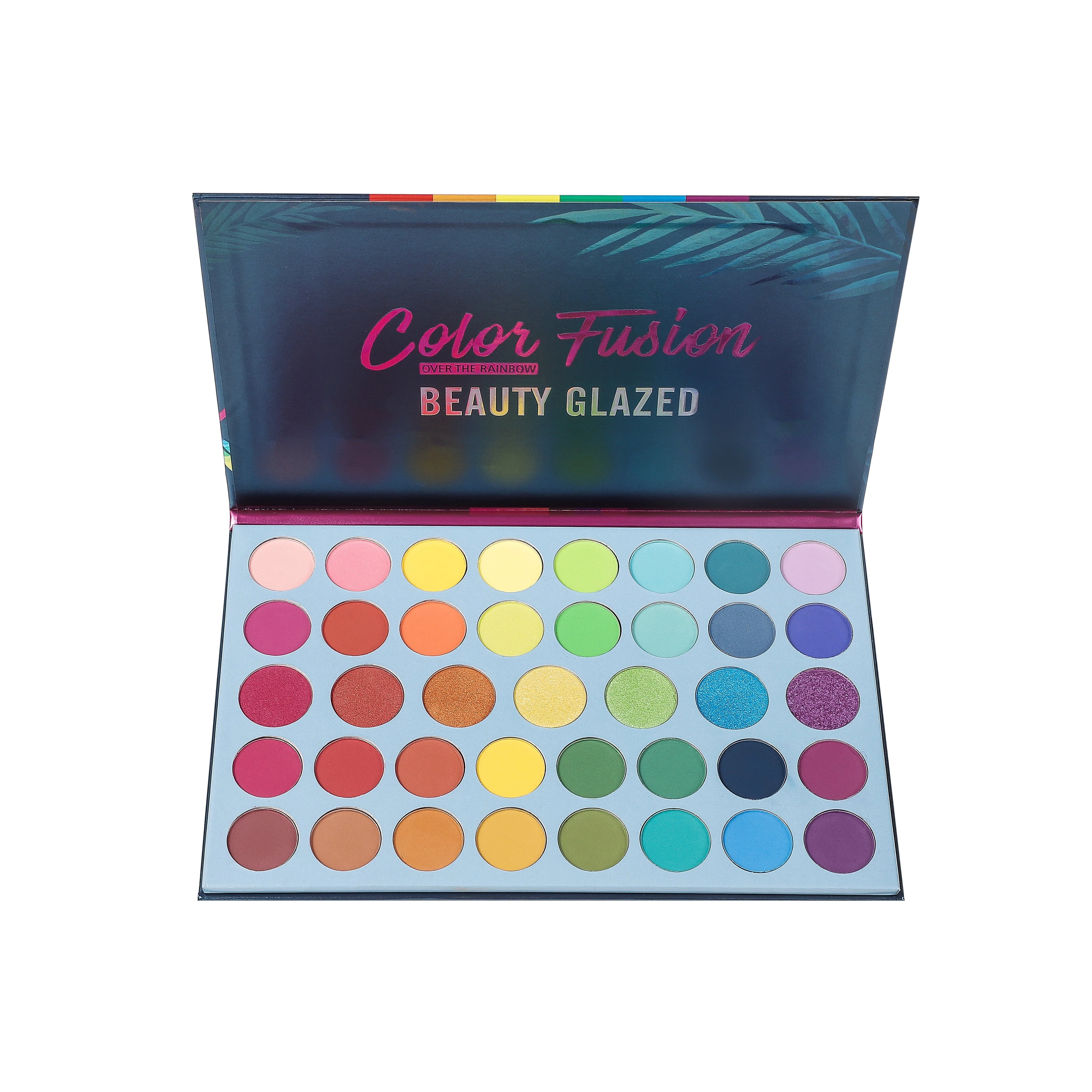 Rainbow Eyeshadow Spring Summer Vibrant Girl