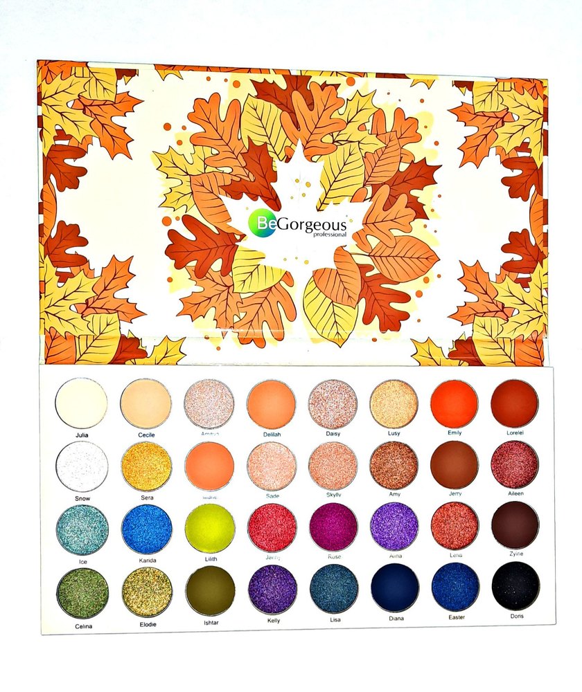 Be Gorgeous Maple Leaf 32 Color Eyeshadow Pallete