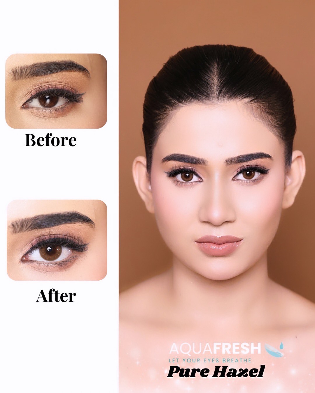 AQUA FRESH LENS PURE HAZEL