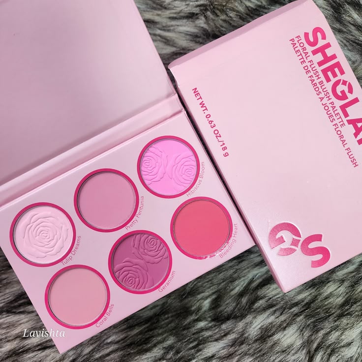 SHE GLAM BLUSH PALETTE-PINK